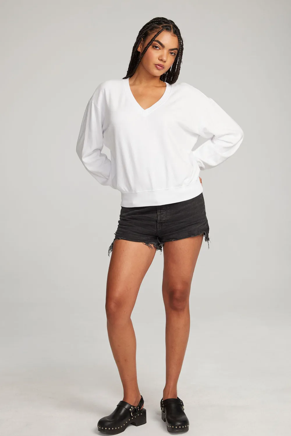 Flash Sale Poppy White Pullover Women Outerwear|Loungewear