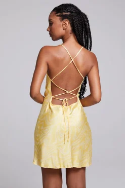 Hot Positano Lemon Zest Slip Dress Women Loungewear|Dresses