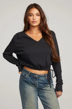 Online Powell Licorice Long Sleeve Women Loungewear|Tops