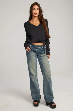 Online Powell Licorice Long Sleeve Women Loungewear|Tops