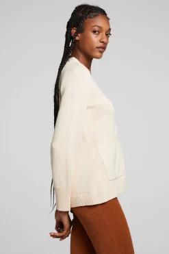 Shop Presley Whitecap Grey Cardigan Women Outerwear|Loungewear