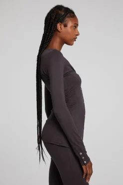 Flash Sale Priscilla Chocolate Torte Long Sleeve Women Loungewear|Tops
