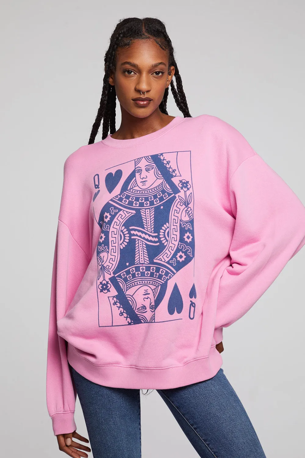 Best Queen Of Hearts Pullover Women Outerwear|Loungewear