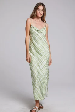 Hot Quisisana Pistachio Maxi Dress Women Loungewear|Dresses