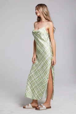 Hot Quisisana Pistachio Maxi Dress Women Loungewear|Dresses