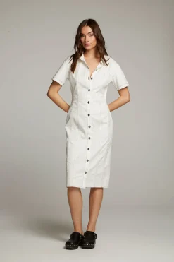 Shop Rachelle White Dress Women Loungewear|Dresses