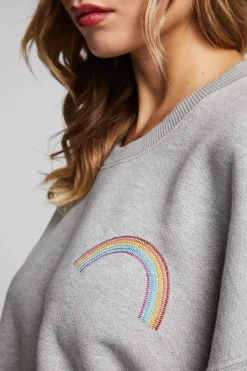 Outlet Rainbow Pullover Women Loungewear|Graphics