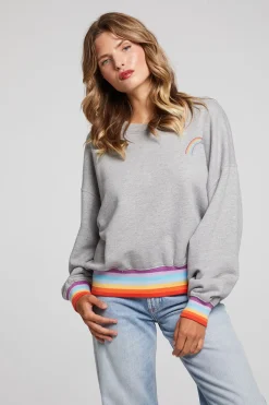 Outlet Rainbow Pullover Women Loungewear|Graphics