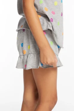 Best Rainbow Smiles Girls Shorts Kids Girls