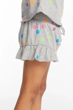 Best Rainbow Smiles Girls Shorts Kids Girls