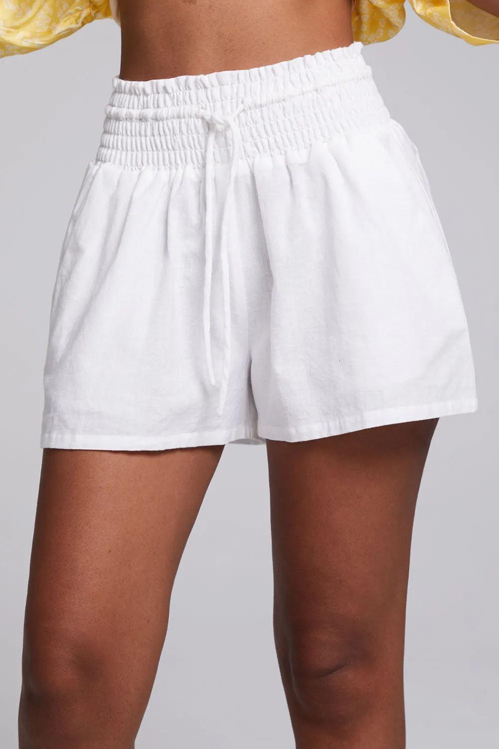 Cheap Rapallo White Short Women Loungewear|Bottoms