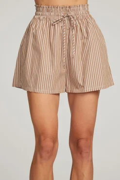 Best Rapalloo Whiskey Stripe Short Women Loungewear|Bottoms