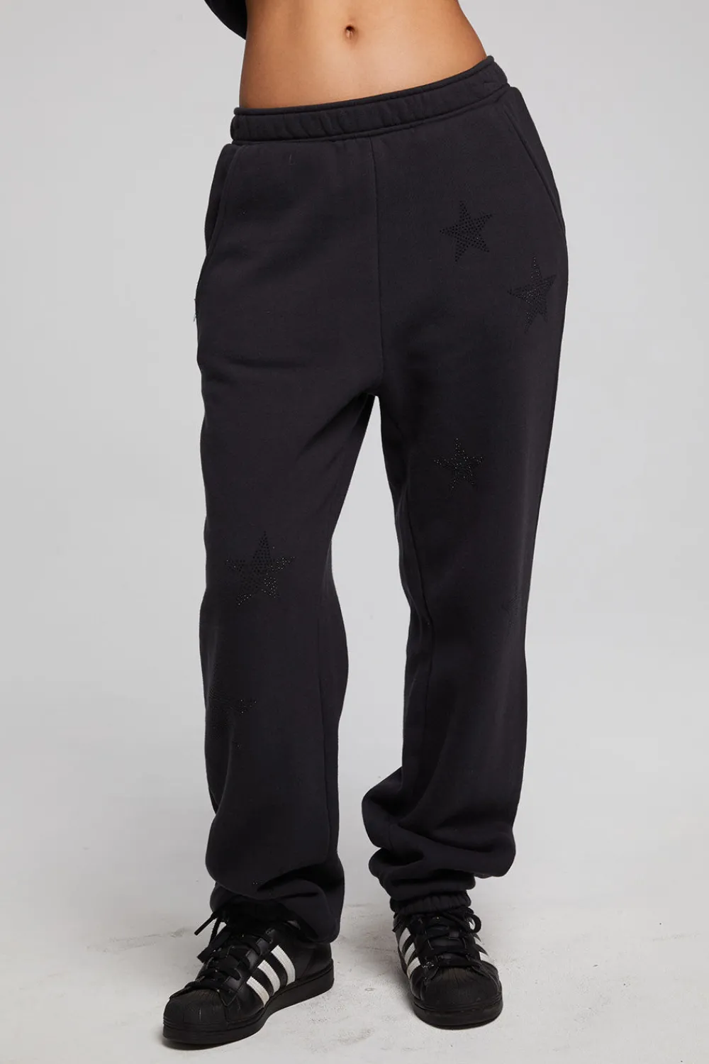 Sale Rhinestone Stars Joggers Women Loungewear|Graphics