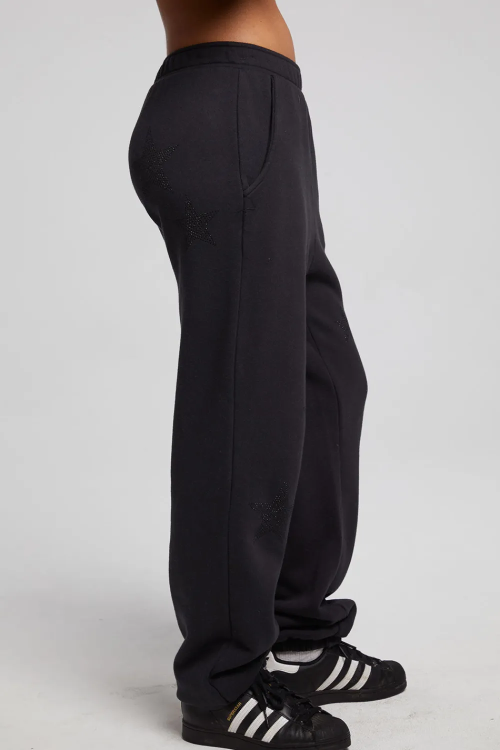 Sale Rhinestone Stars Joggers Women Loungewear|Graphics