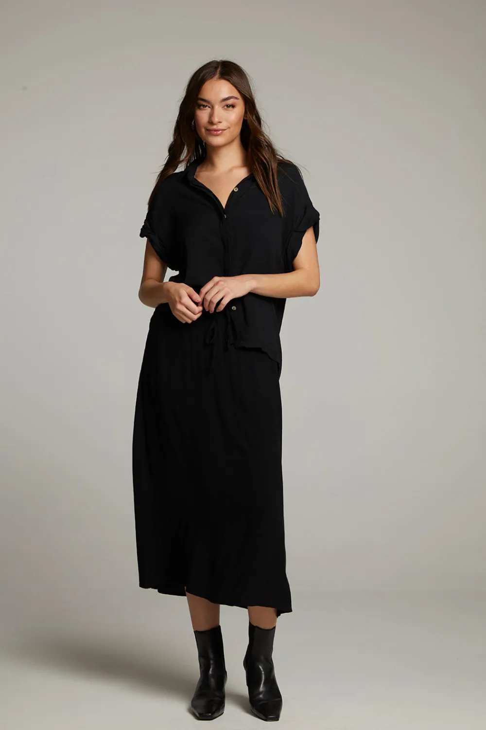 Discount Rhythmm Licorice Button Down Women Loungewear|Tops