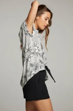Discount Rhythmm Paisley Bandana Button Down Women Loungewear|Tops