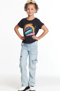 Online Ride The Rainbow Girls Tee Kids Girls