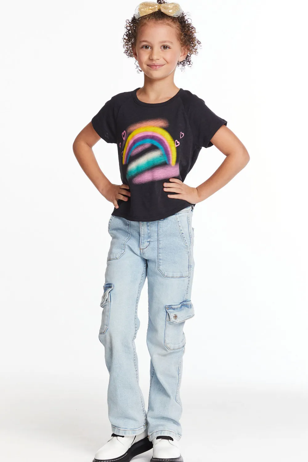 Online Ride The Rainbow Girls Tee Kids Girls