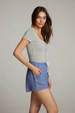 Outlet River Heather Grey Bodysuit Women Loungewear|Bottoms