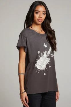 Sale Rock Guitar Tee Women Loungewear|Graphics