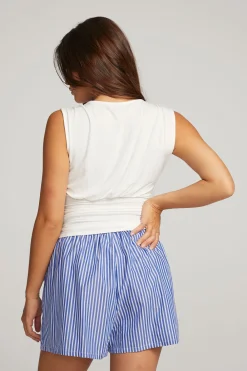 Hot Rodeo White Tank Top Women Loungewear|Tops