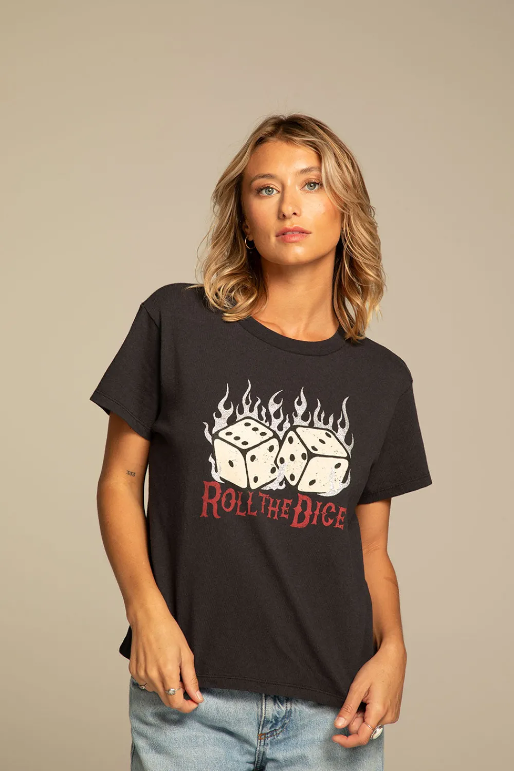 Cheap Roll The Dice Tee Women Loungewear|Graphics