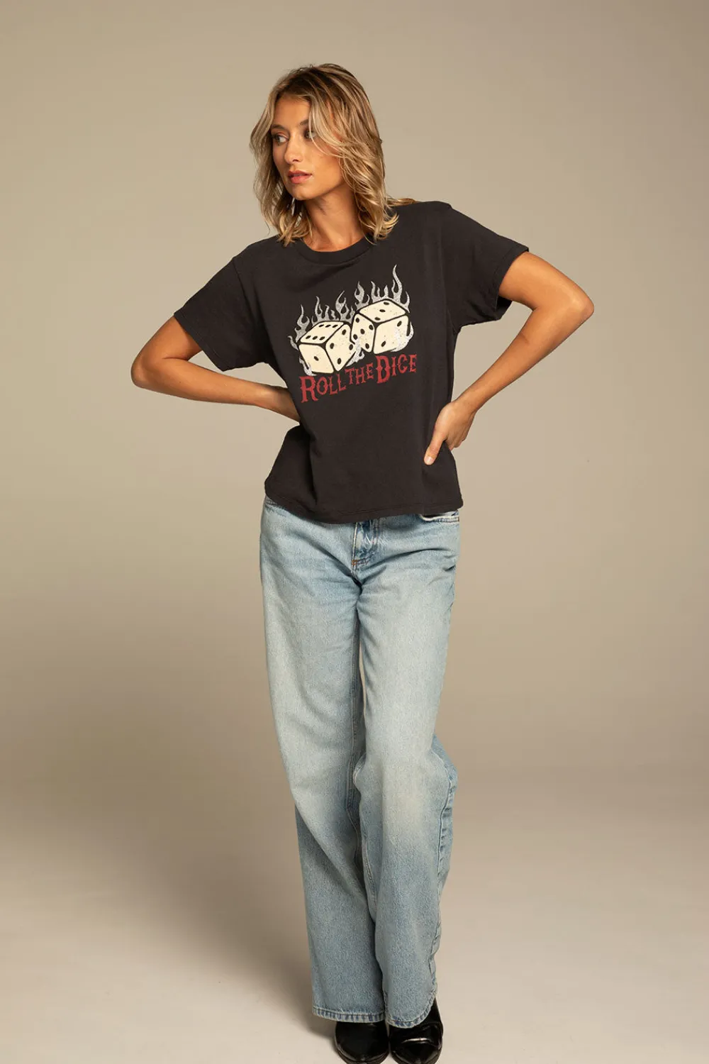 Cheap Roll The Dice Tee Women Loungewear|Graphics