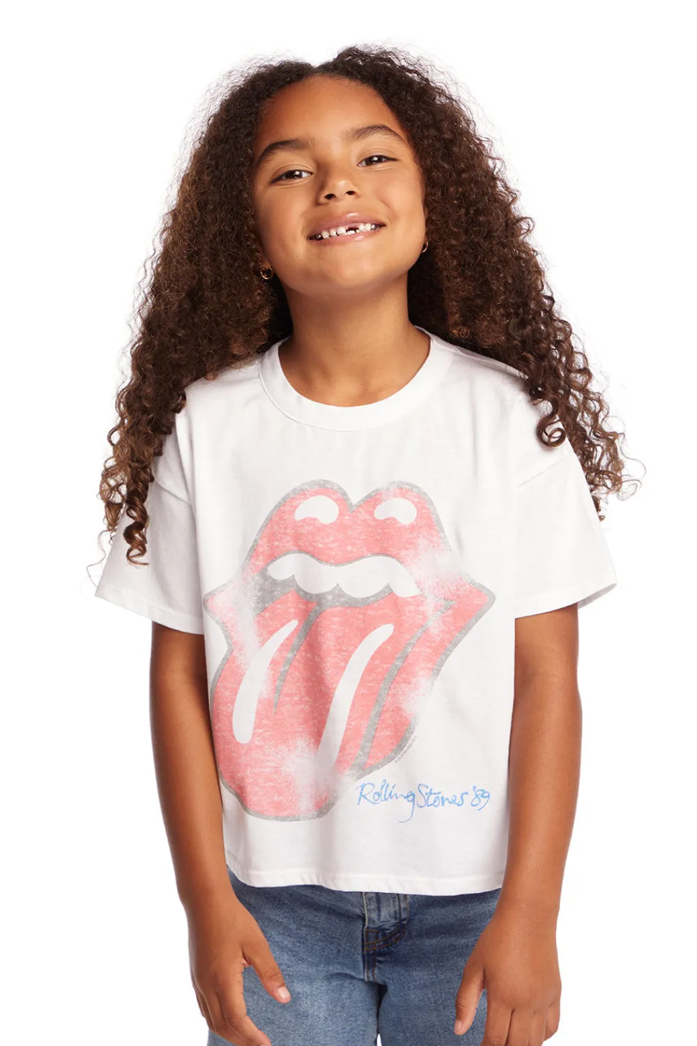 Best Sale Rolling Stones Classic Logo Girls Tee Women/Kids Girls|Music