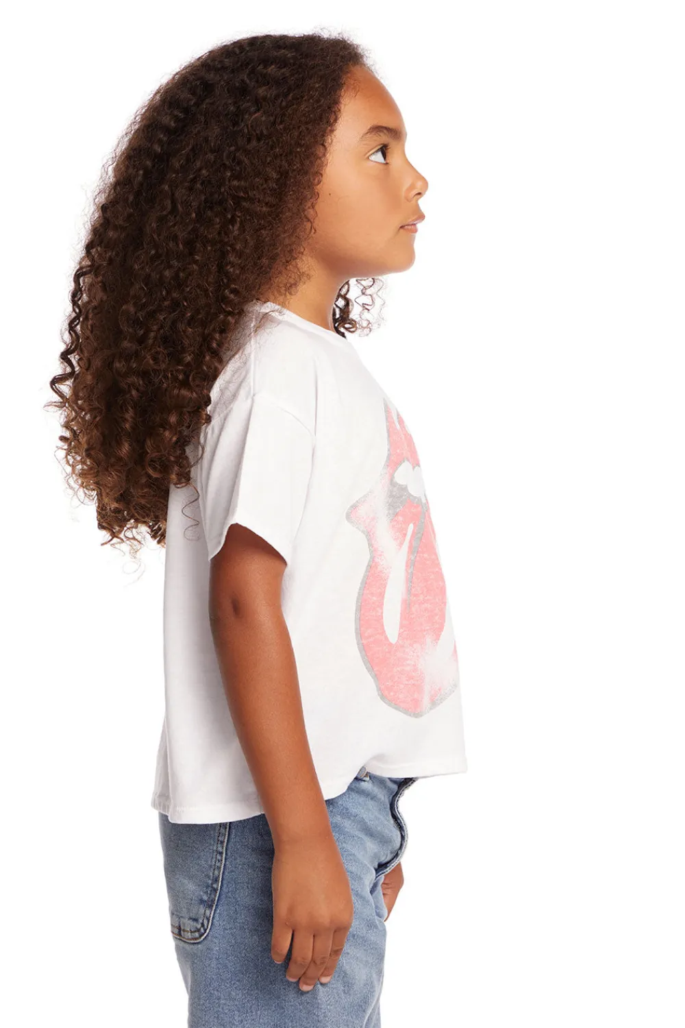 Best Sale Rolling Stones Classic Logo Girls Tee Women/Kids Girls|Music