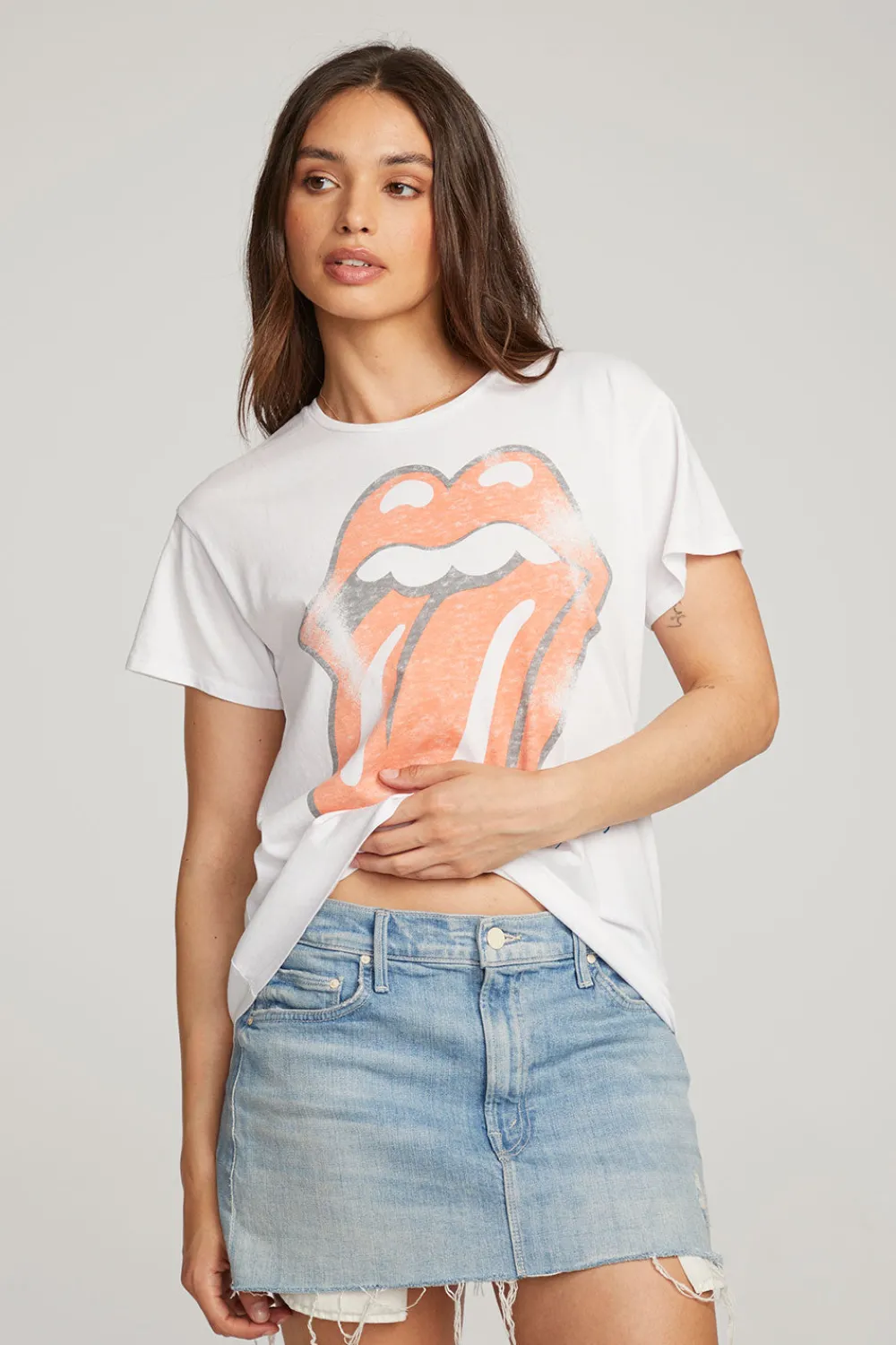 Discount Rolling Stones Classic Logo Tee Women Loungewear|Music