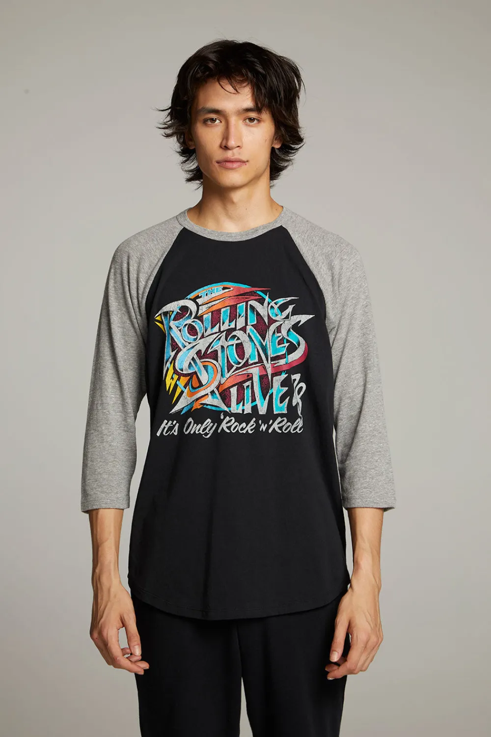 Discount Rolling Stones Live '78 Basball Raglan Tee Women Music