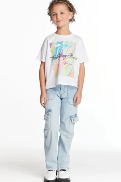 Online Rolling Stones Multi Logo Girls Tee Women/Kids Music|Girls