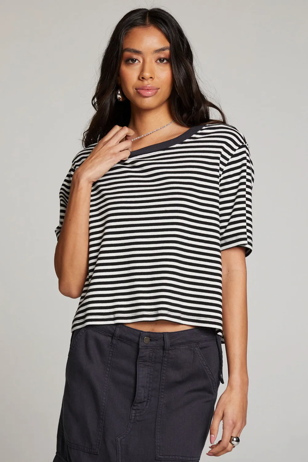 Flash Sale Rover Punk Stripe Tee Women Loungewear|Tops