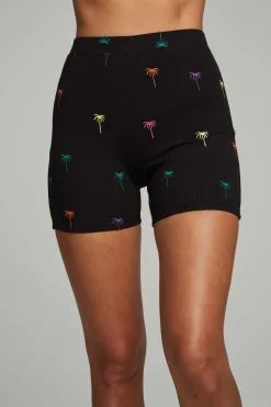 Sale Ryder Bike Shorts - Palm Print Women Loungewear|Bottoms