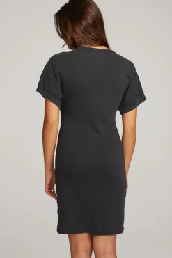 Hot Saloon Licorice Mini Dress Women Loungewear|Dresses
