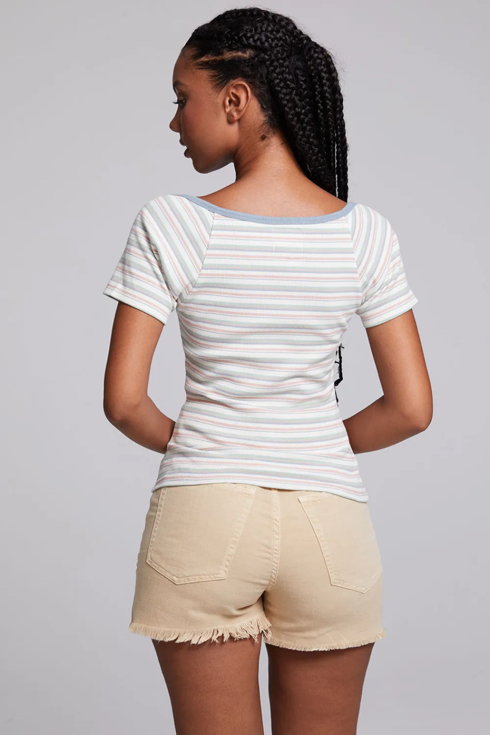 Discount Sambuco Como Stripe Tee Women Loungewear|Tops
