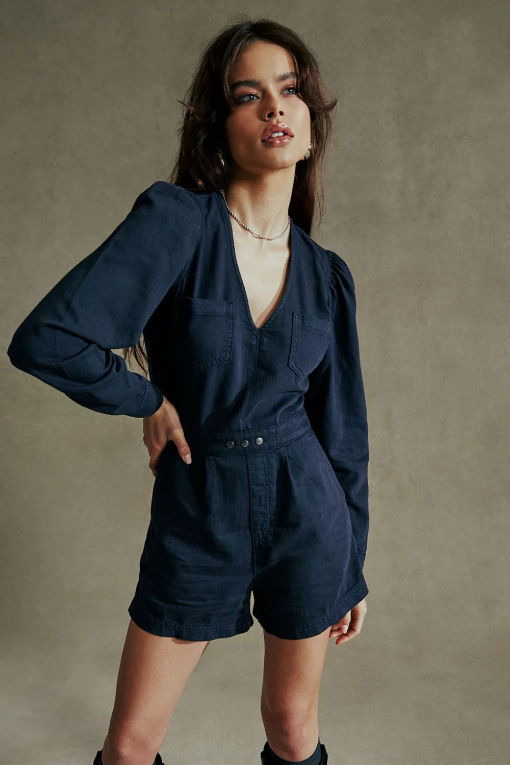 Online Sami Licorice Romper Women Bottoms|Loungewear