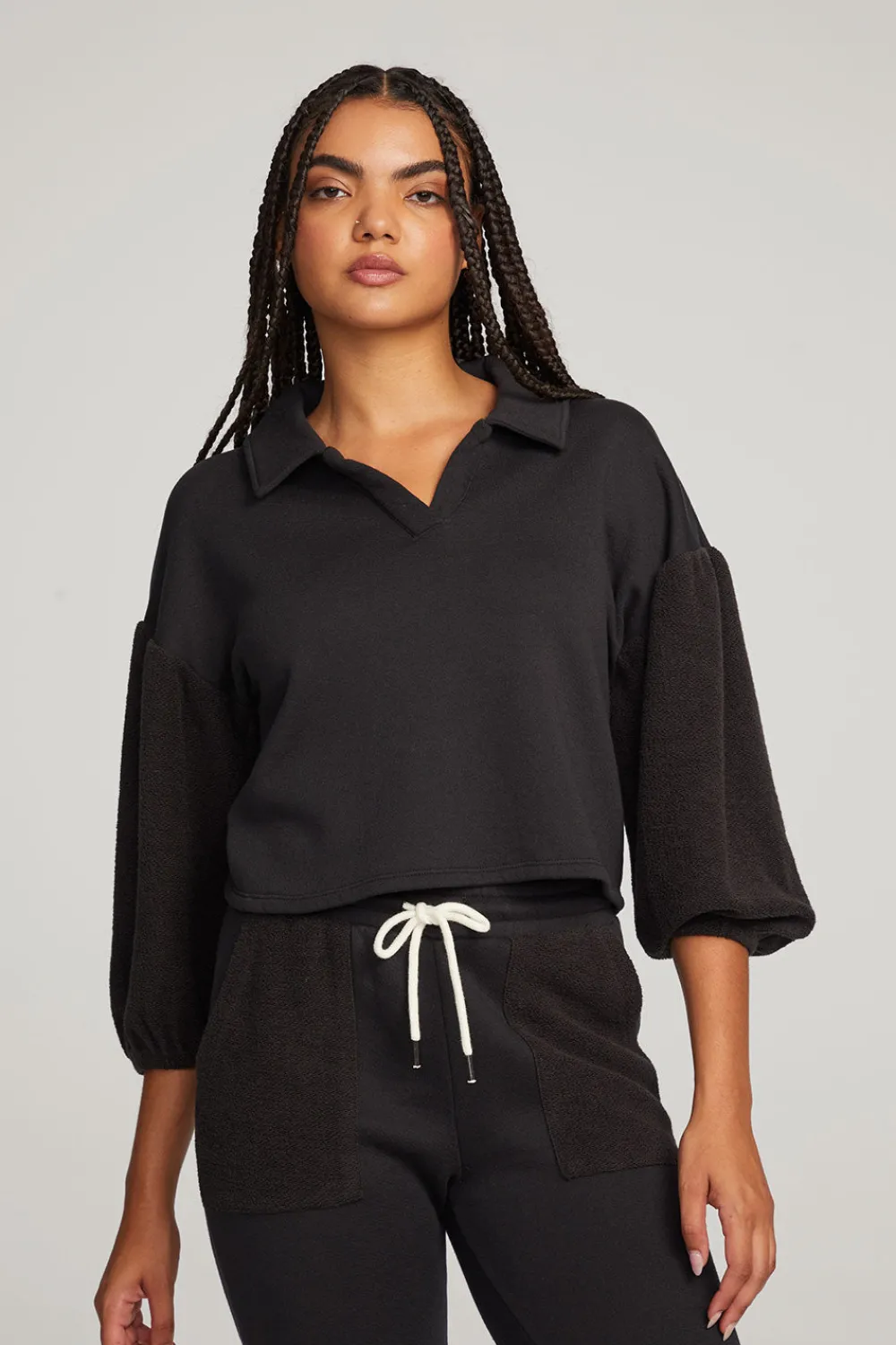 Hot Saratoga Licorice Pullover Women Loungewear|Tops
