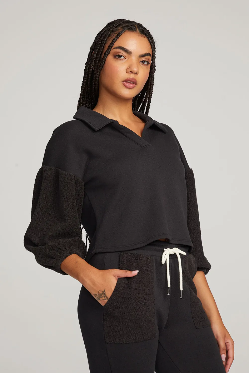 Hot Saratoga Licorice Pullover Women Loungewear|Tops