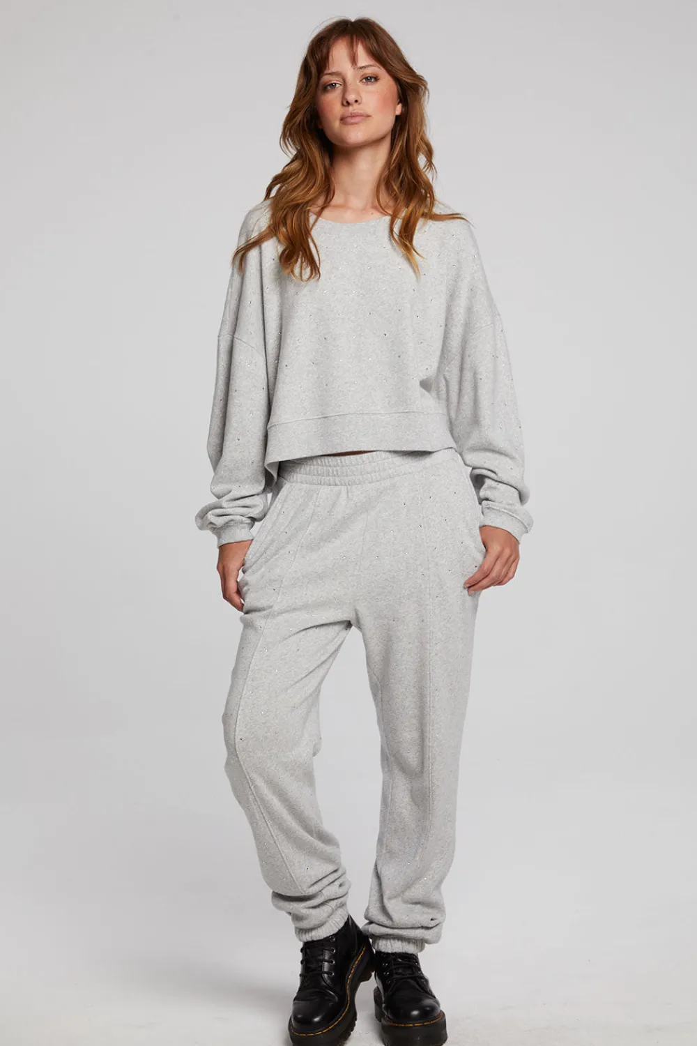 Online Scarlet Heather Grey Pullover Women Loungewear|Tops