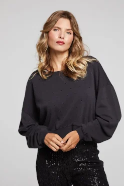 Cheap Scarlet Licorice Pullover Women Loungewear|Tops