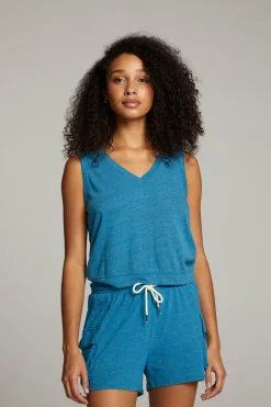 Discount Sean Blue Danube Tank Women Loungewear|Tops