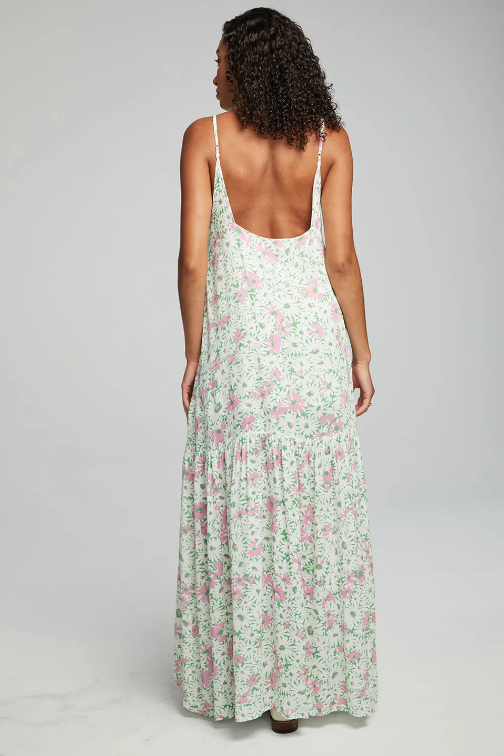 Store Seren Maxi Dress - Grass Daisy Floral Women Loungewear|Dresses