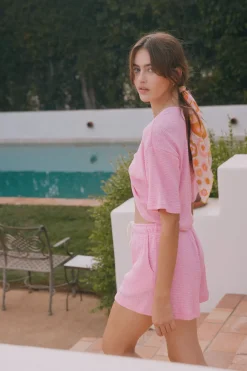 New Serena Rosewater Short Women Loungewear|Bottoms