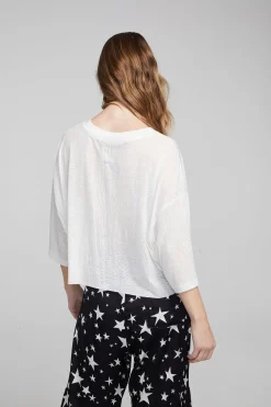 Best Sale Shine Bright White Tee Women Loungewear|Tops