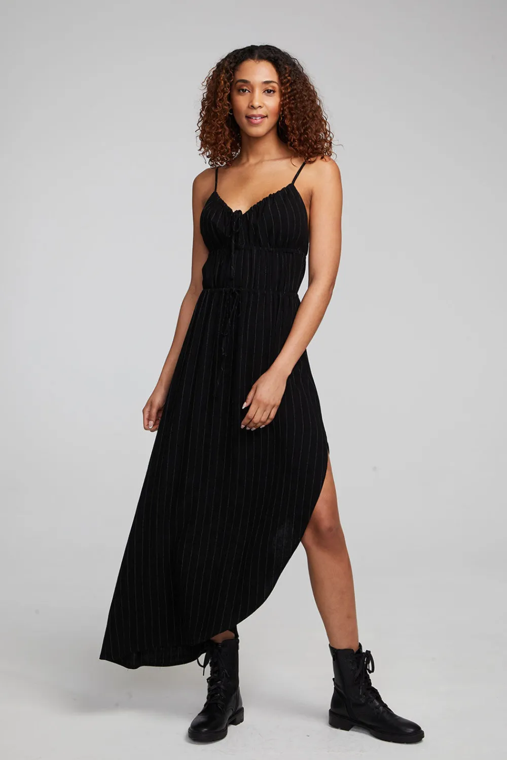 Online Shirley Beverly Pinstripe Slip Dress Women Loungewear|Dresses