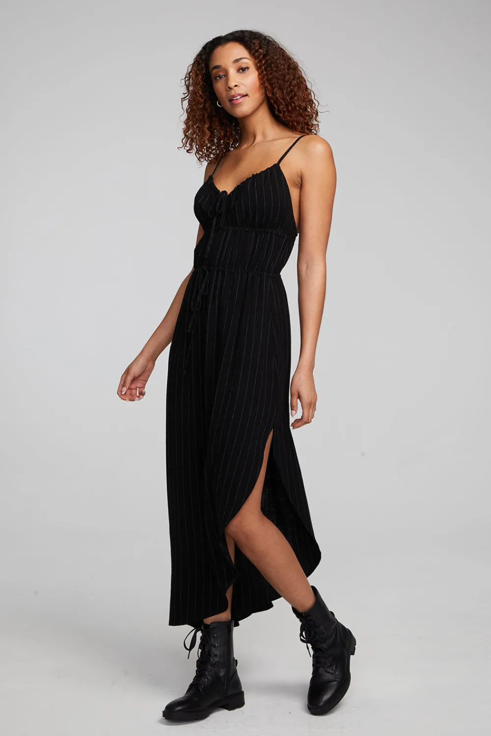 Online Shirley Beverly Pinstripe Slip Dress Women Loungewear|Dresses