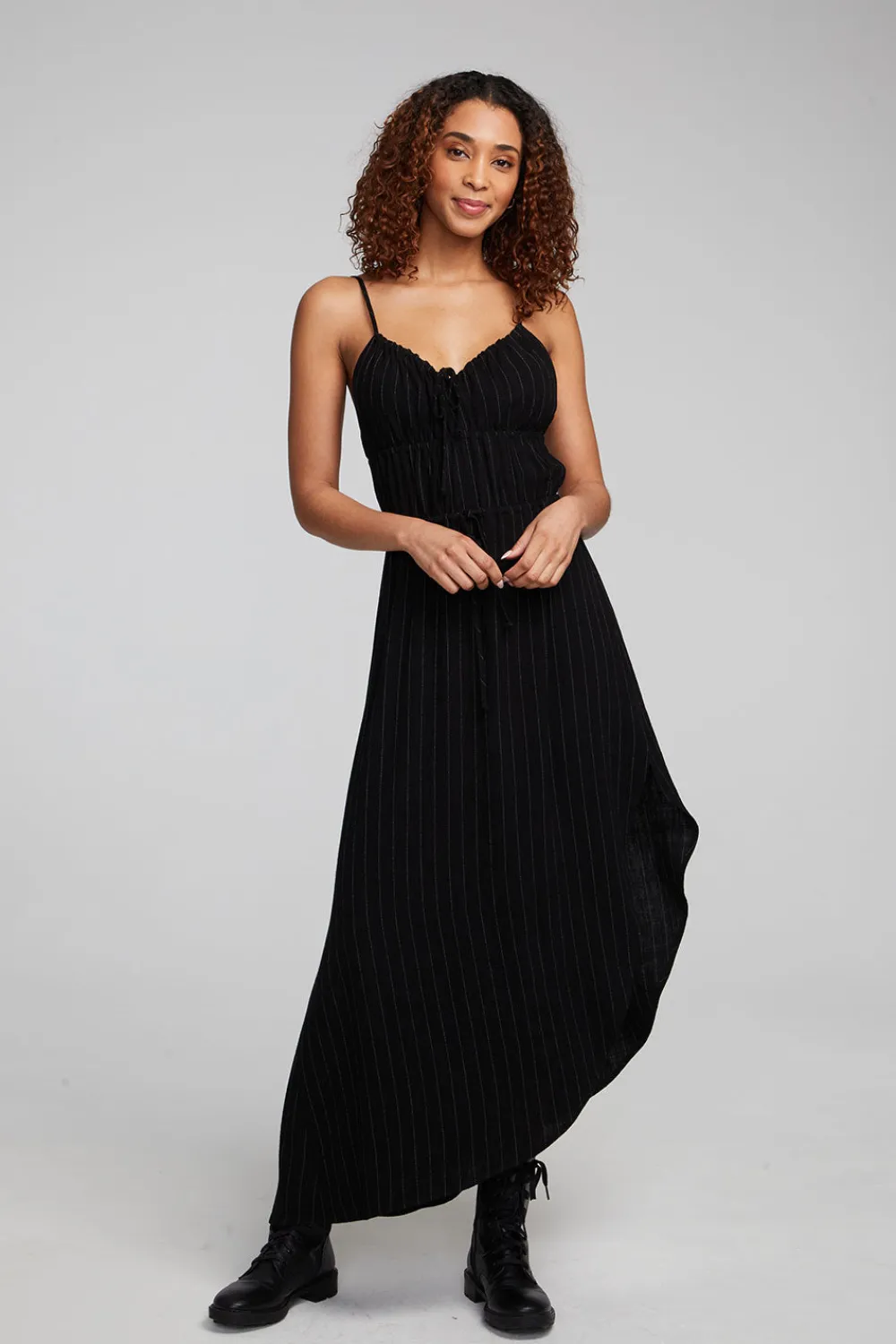 Online Shirley Beverly Pinstripe Slip Dress Women Loungewear|Dresses