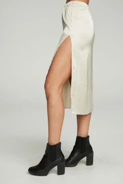 Best Sale Side Slit Midi Skirt Women Bottoms|Dresses