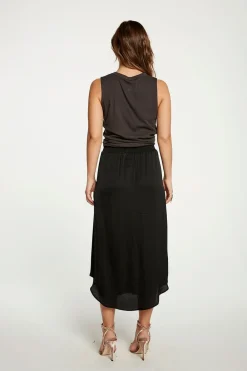 Discount Silky Basics Museum Skirt Women Dresses